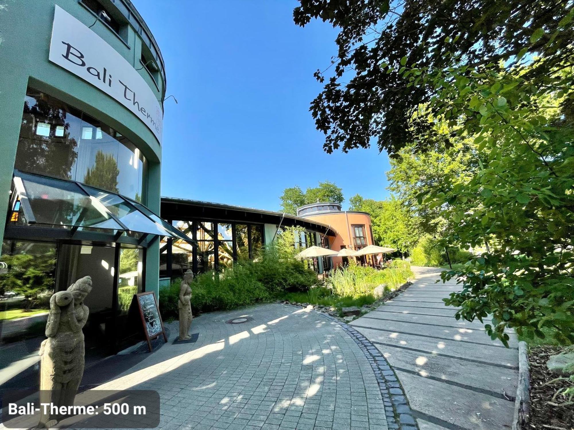 Studio3 Zentral Und Ruhig Mit Parkplatz, 5 Min Z Bali-T Und Gop, Boxspringbett Bad Oeynhausen Bagian luar foto